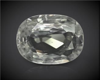 White Zircon Natural Certified 5.73 CTS... ( 85407 )